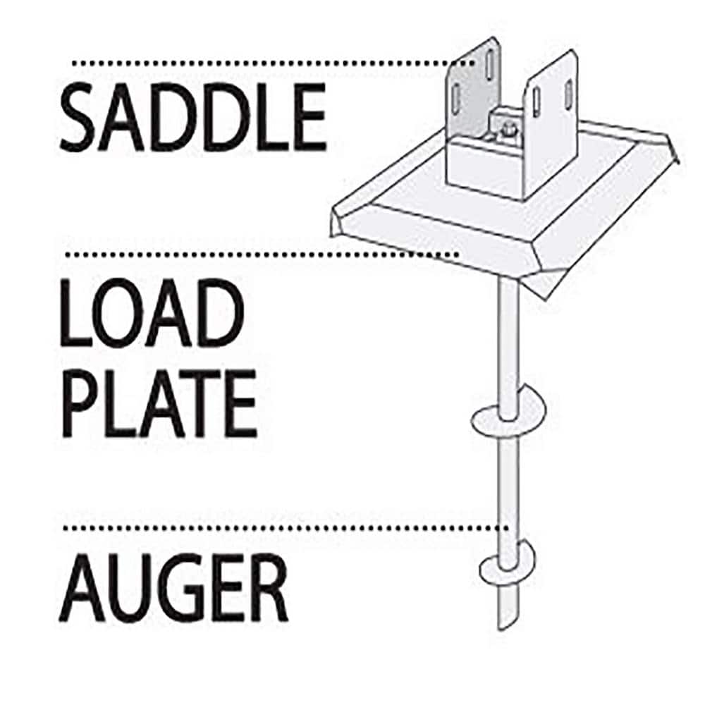 12 in. x 12 in. Steel Deck Plate