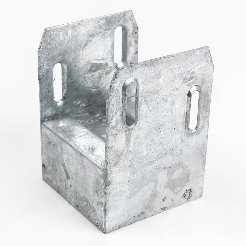 3.75 in. x 3.75 in. Steel Post Saddle