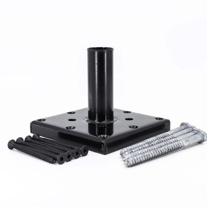 4 in. x 4 in. Steel Post Anchor for Wood