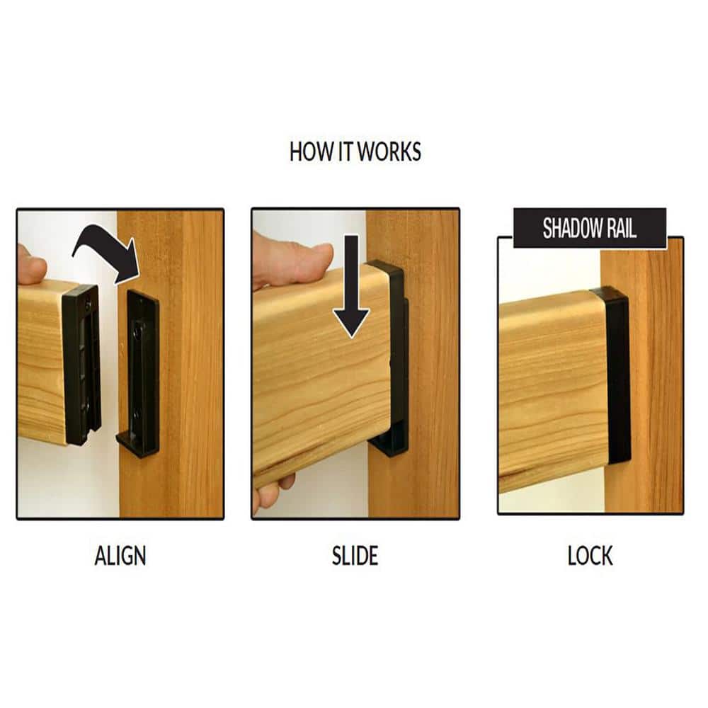 Polycarbonate Shadow Rail Pack Level (Case with 20-Pack)
