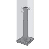 8 in. x 8 in. Steel Structural Post Anchor for Wood