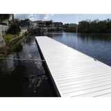 8 ft. White Rigid PVC Edge Trim cover for Deck-Top Board Covers (5-Pack)