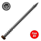 DeckLok #10 x 2-3/4 in. Star Drive Self-Countersinking Flat Head ACQ Compatible Desert Bronze Composite Deck Screws (75-Piece)
