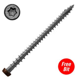 DeckLok #10 x 2-3/4 in. Star Drive Self-Countersinking Flat Head ACQ Compatible Fire Pit Composite Deck Screws (75 per Pack)