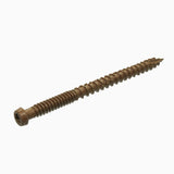 DECKMATE #9 x 3 in. Self-Starting Star-Drive Bugle Head Brown Composite Deck Screws (1 lb./65 pcs)