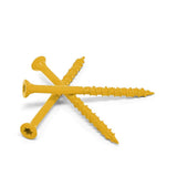 DECKMATE #9 x 3 in. Tan Star Flat-Head Wood Deck Screw 1 lb.-Box (73-Piece)