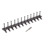 DECKMATE Collated Universal Hidden Deck Fasteners for Grooved Decking Black 200 sq. ft. Coverage (360-Pack)