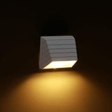 Deckorators 3.5 in. x 3.5 in. White Square Deck Post Sconce