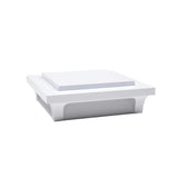Deckorators Luna 4 in. x 4 in. White Post Cap