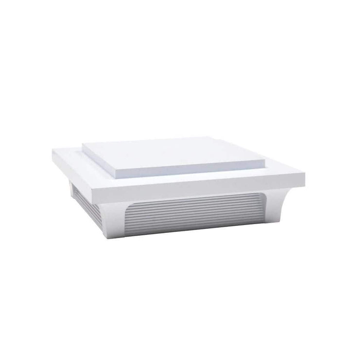 Deckorators Luna 4 in. x 4 in. White Post Cap