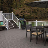 Deckorators Luna 4.5 in. x 3 in. White Stair Riser Light