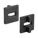 DeckWise ExtremeS Ipe Clip Black Biscuit Style Hidden Deck Fastener Kit for Hardwoods (525-Bucket)