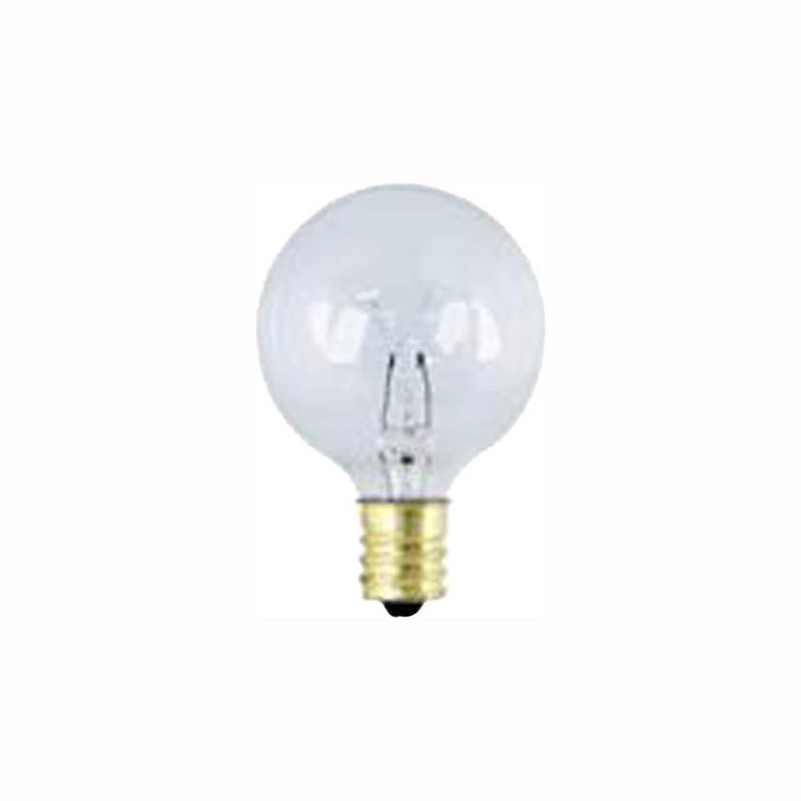 Feit Electric 7-Watt Soft White G16.5 Incandescent Light Bulb (36-Pack)
