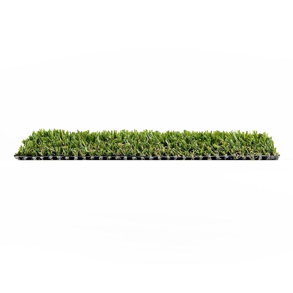 TURF DISTRIBUTORS Eco 72 Deep Green 15 ft. Wide x Cut to Length Artificial Turf