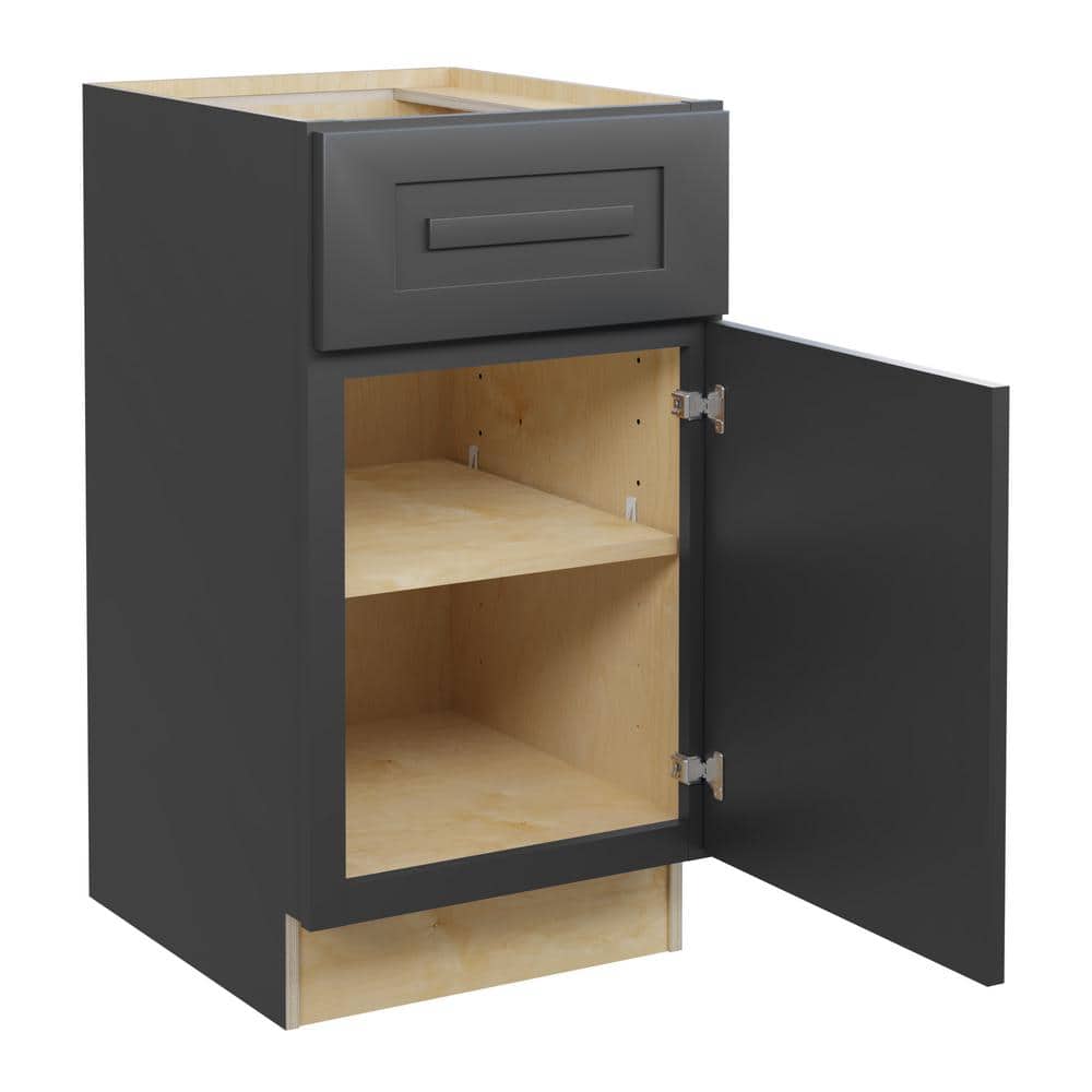 Home Decorators Collection Grayson Deep Onyx Kitchen Base Cabinet