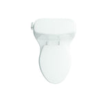 Santa Rosa Comfort Height 1-Piece 1.28 GPF Compact Single Flush Elongated Toilet in White, Seat Included (3-Pack) - Super Arbor
