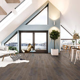A&A Surfaces Woodridge Derlin Oak 0.28 in. x 6.5 in. Waterproof Wire Brushed Engineered Hardwood Flooring (21.67 sq. ft./case)