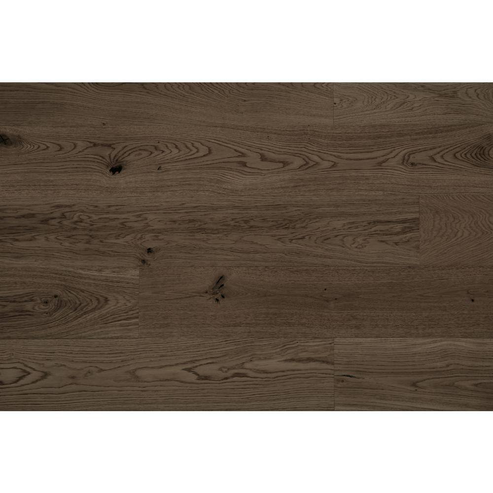 ASPEN FLOORING Desert Shadow Hickory 9/16 in T x 8.66 in. W Tongue and Groove W-Brushed Engineered Hardwood Flooring (31.25 sqft/case)