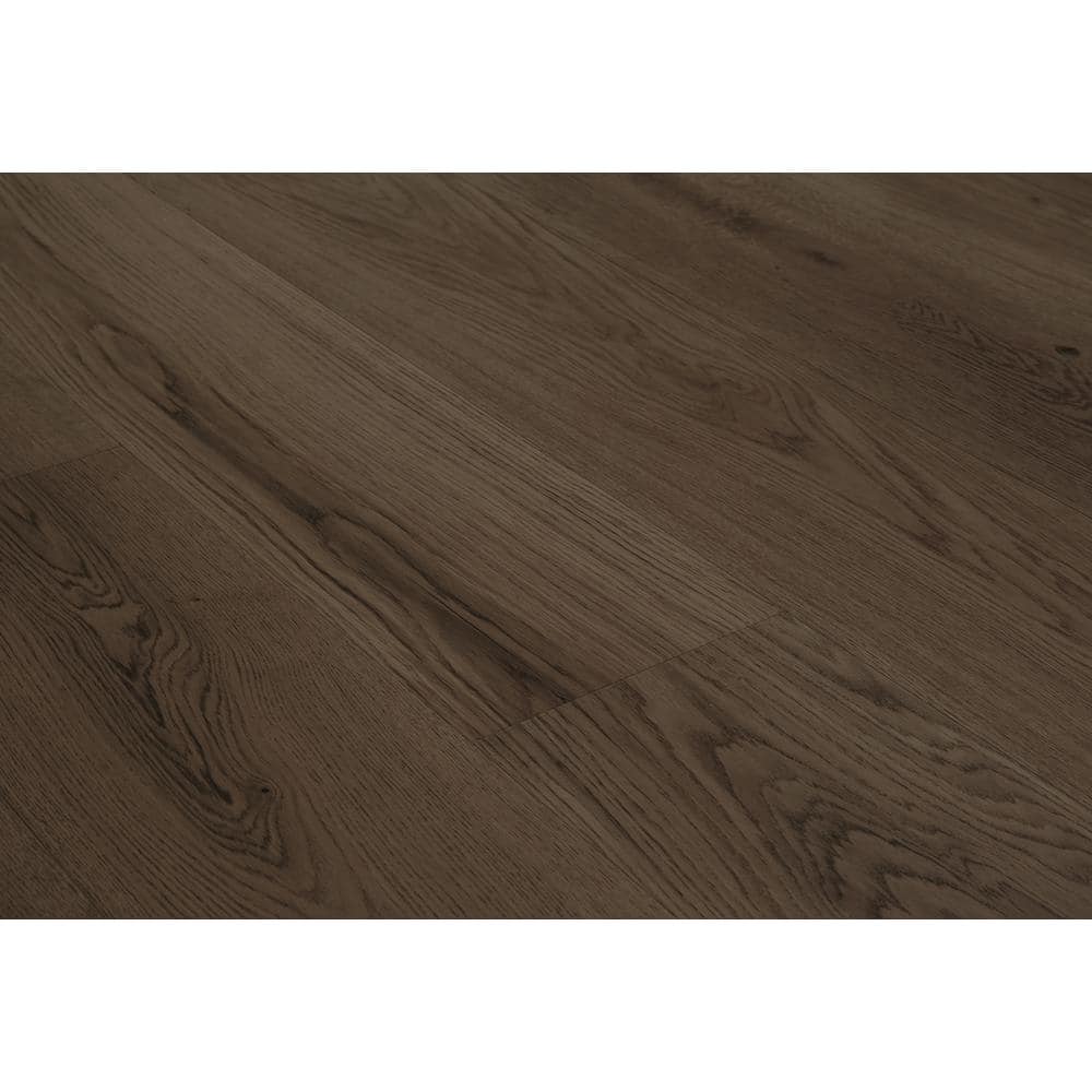 ASPEN FLOORING Desert Shadow Hickory 9/16 in T x 8.66 in. W Tongue and Groove W-Brushed Engineered Hardwood Flooring (31.25 sqft/case)