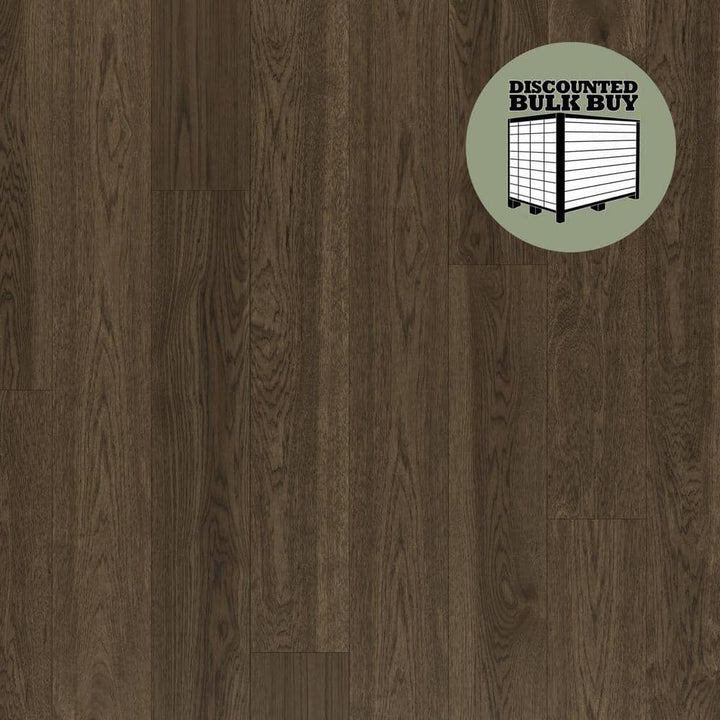 ASPEN FLOORING Desert Shadow Hickory 9/16 in T x 8.66 in W Tongue and Groove W-Brushed Engineered Hardwood Flooring (1250 sqft/pallet)