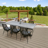 CREATIVE SURFACES Desert Stone Composite Decking Boards - 20 Planks