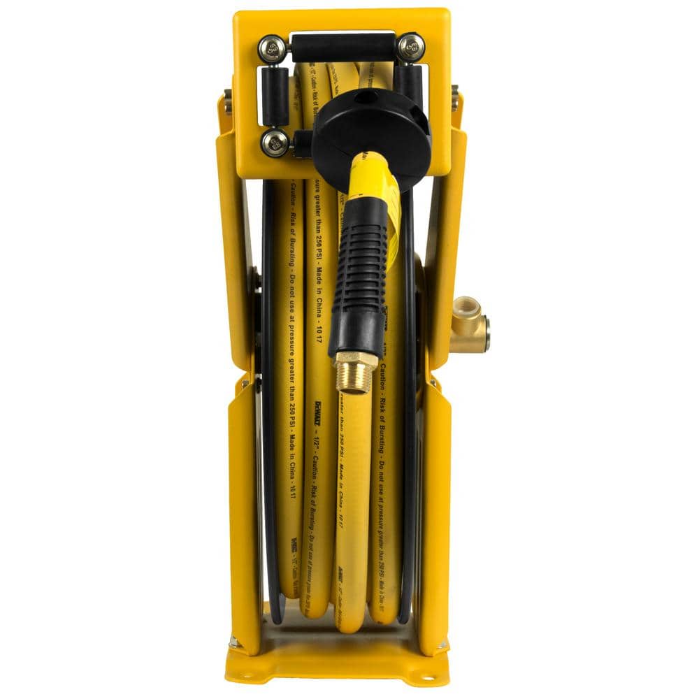 DEWALT 1/2 in. x 50 ft. Double Arm Auto Retracting Air Hose Reel