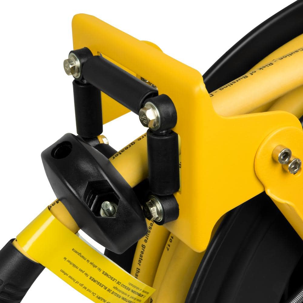 DEWALT 1/2 in. x 50 ft. Double Arm Auto Retracting Air Hose Reel