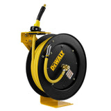 DEWALT 3/8 in. x 50 ft. Single Arm Auto Retracting Air Hose Reel