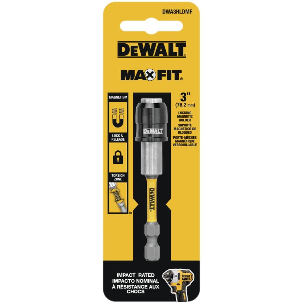 DEWALT MAXFIT 3 in. Steel Bit Holder