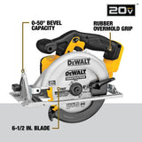 DEWALT 20V MAX Cordless 6.5 in. Sidewinder Style Circular Saw (Tool Only)