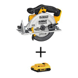 DEWALT 20V MAX Cordless 6-1/2 in. Circular Saw with Compact Lithium-Ion Battery