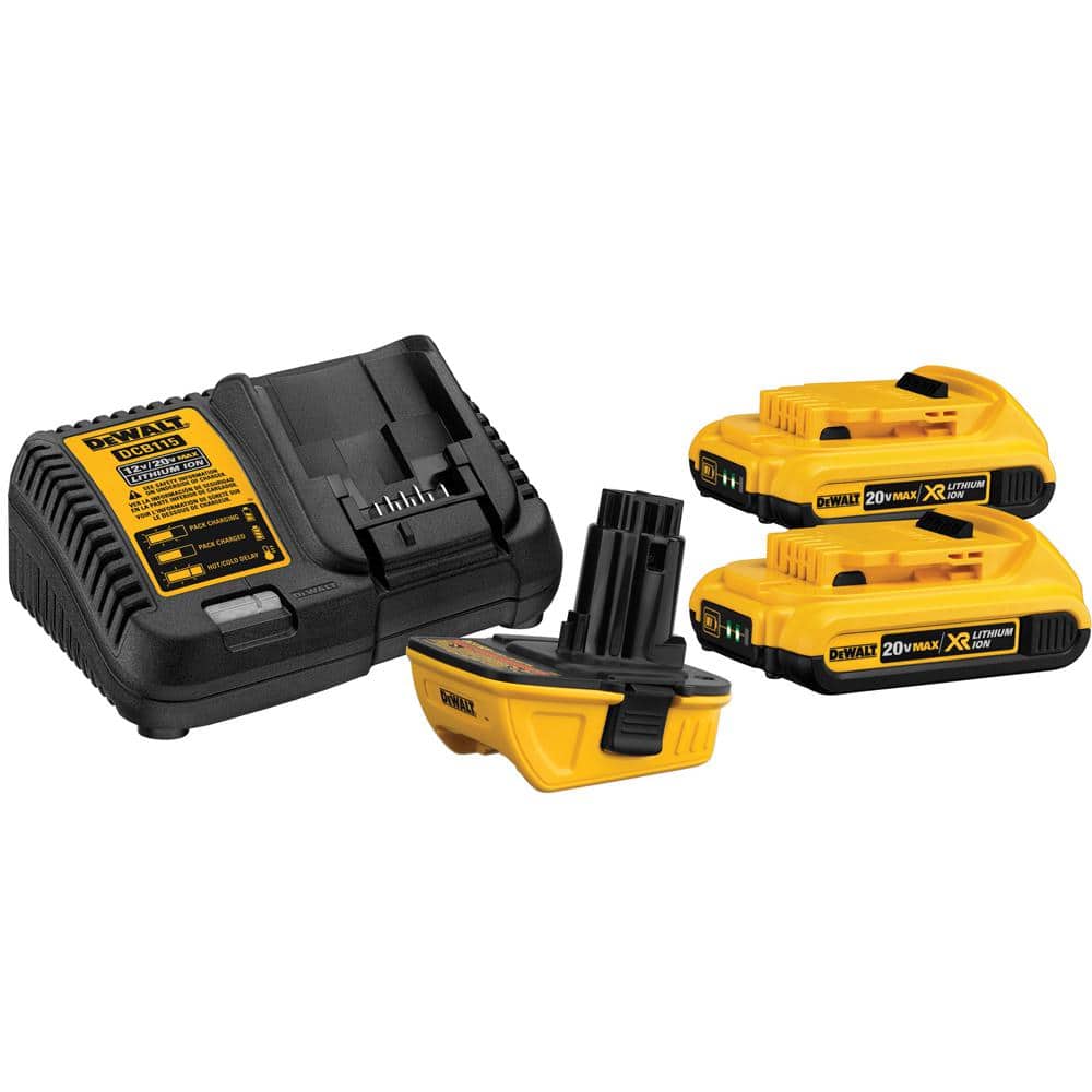 DEWALT 20V MAX Lithium-Ion Cordless Circular Saw Kit with Battery Adapter