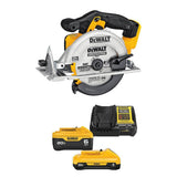 DEWALT 20V MAX Cordless 6-1/2 in. Circular Saw Kit with Batteries and Charger