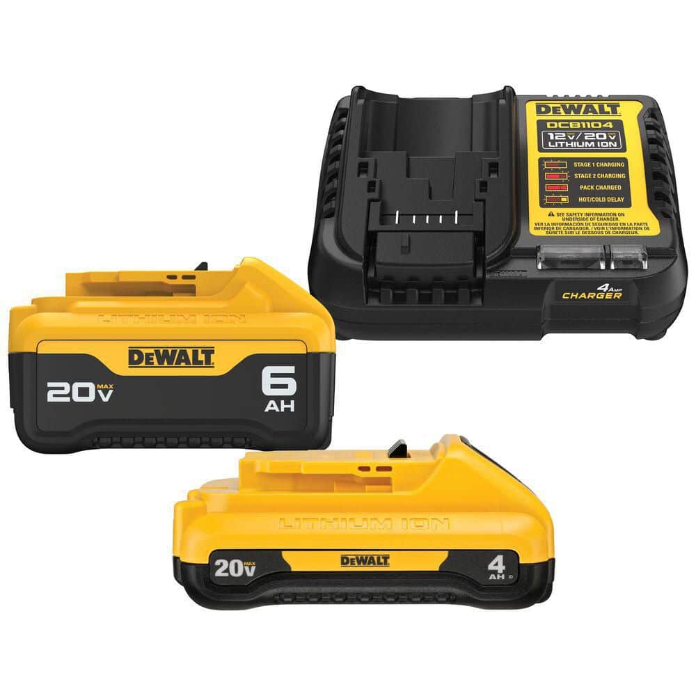 DEWALT 20V MAX Cordless 6-1/2 in. Circular Saw Kit with Batteries and Charger