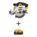 DEWALT 20V MAX 6-1/2 in. Lithium-Ion Cordless Circular Saw (Tool-Only) with 20V MAX 4.0Ah Battery