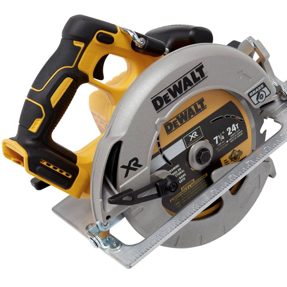 DEWALT 20V MAX XR Cordless Brushless 7-1/4 in. Circular Saw Kit with Battery and Charger