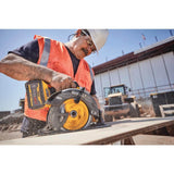 DEWALT FLEXVOLT 60V MAX Lithium-Ion Cordless Brushless 7-1/4 in. Circular Saw Kit with (2) Batteries & Charger, Bonus 60V Reciprocating Saw