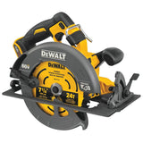 DEWALT FLEXVOLT 60V MAX Lithium-Ion Cordless Brushless 7-1/4 in. Circular Saw Kit with (2) Batteries & Charger, Bonus 60V Reciprocating Saw