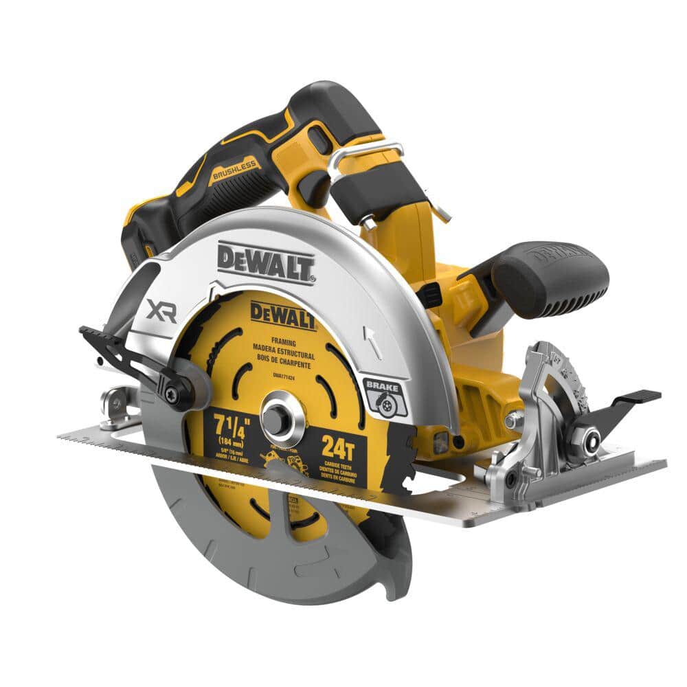 DEWALT 20V MAX 7-1/4 in. Cordless Circular Saw (Tool Only)