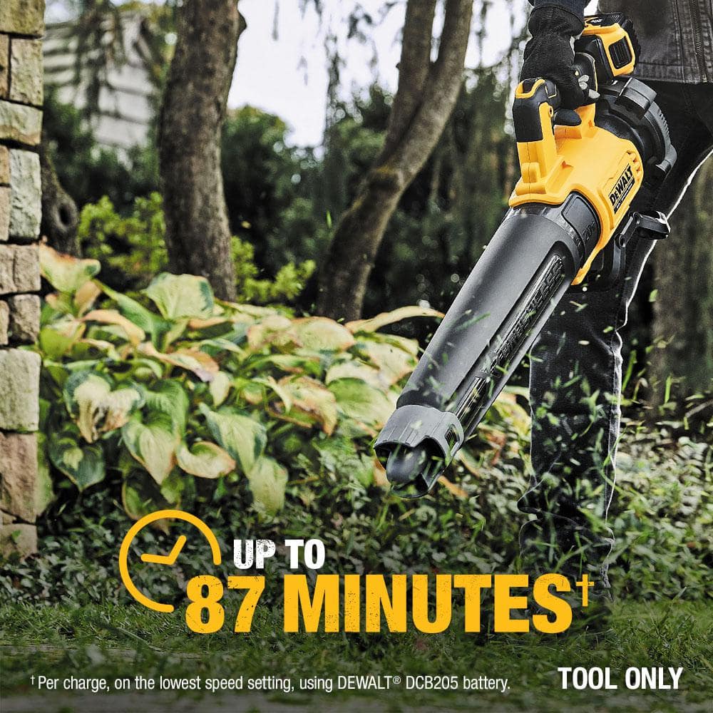 DEWALT 20V MAX 125 MPH 450 CFM Brushless Cordless Battery Powered Blower (Tool Only)
