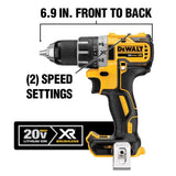 DEWALT 20V MAX XR Cordless Brushless 1/2 in. Drill/Driver Kit with FREE 20V Cordless Reciprocating Saw