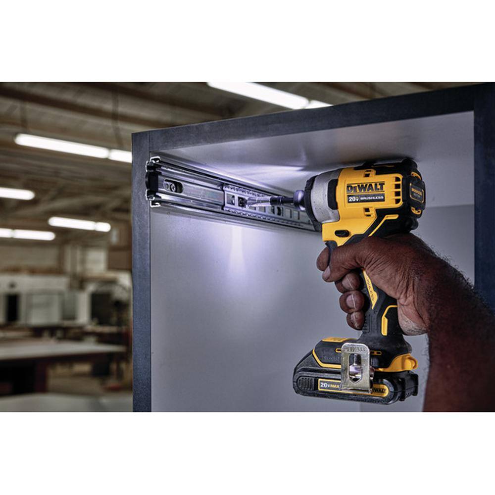 DEWALT ATOMIC 20-Volt MAX Cordless Brushless Compact Drill/Impact Combo Kit (2-Tool) with ATOMIC Compact Reciprocating Saw