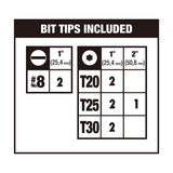 DEWALT MAXFIT Screwdriving Drill Bit Set, 35-Piece (DWAMF35)