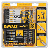 DEWALT MAXFIT Screwdriving Drill Bit Set, 50-Piece (DWAMF50)