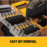 DEWALT MAXFIT Screwdriving Drill Bit Set, 60-Piece (DWAMF60)