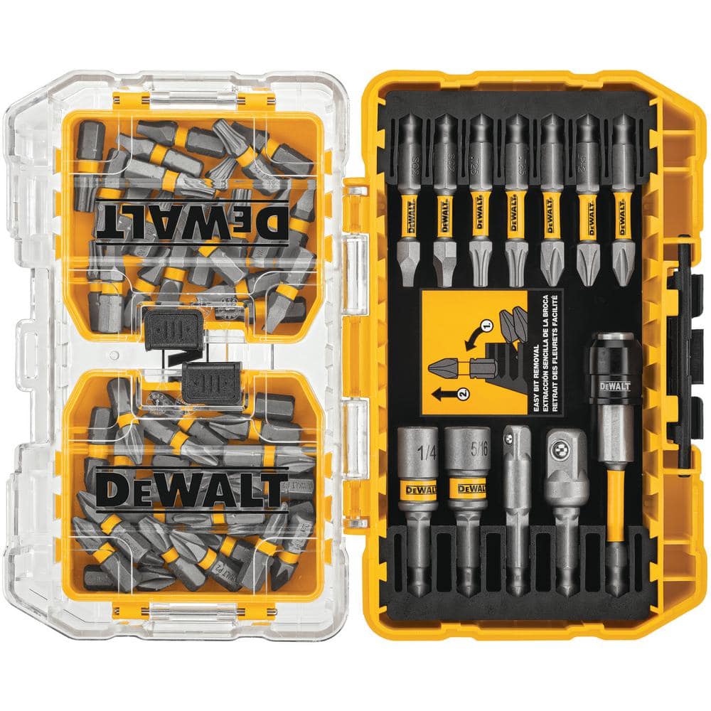 DEWALT MAXFIT Screwdriving Drill Bit Set, 60-Piece (DWAMF60)
