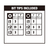DEWALT MAXFIT Screwdriving Drill Bit Set, 60-Piece (DWAMF60)