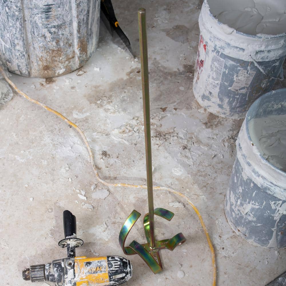 DEWALT 13 in. Gold Pro Mixing Paddle with 2 in. Head