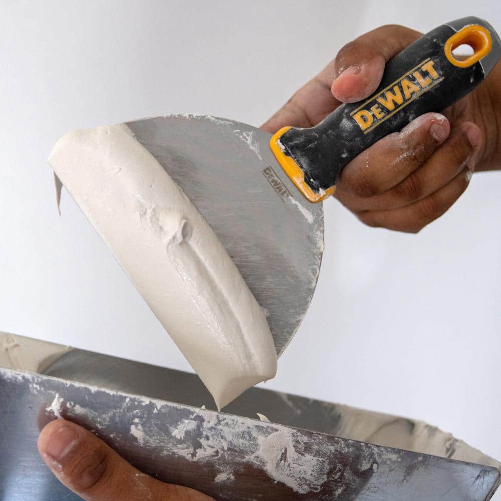 DEWALT 3 in. Carbon Steel Joint Knife with Soft Grip Handle
