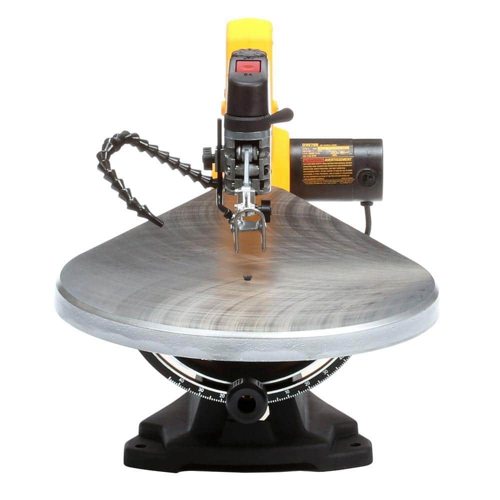DEWALT 20 in. Variable-Speed Corded Scroll Saw with Bonus Scroll Saw Stand